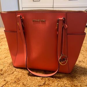 Michael Kors Tote - coral color